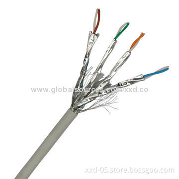 High quality Cat.6A twisted pair 23AWG copper solid network cable